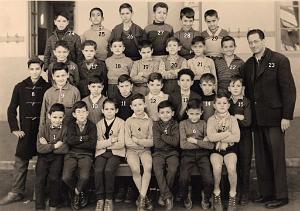 ECOLE LAMORICIERE GARCONS 1961 CM1 M. BENHAMOU